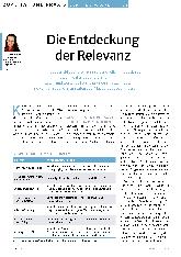 Vorschauseite 1: Die Entdeckung der Relevanz