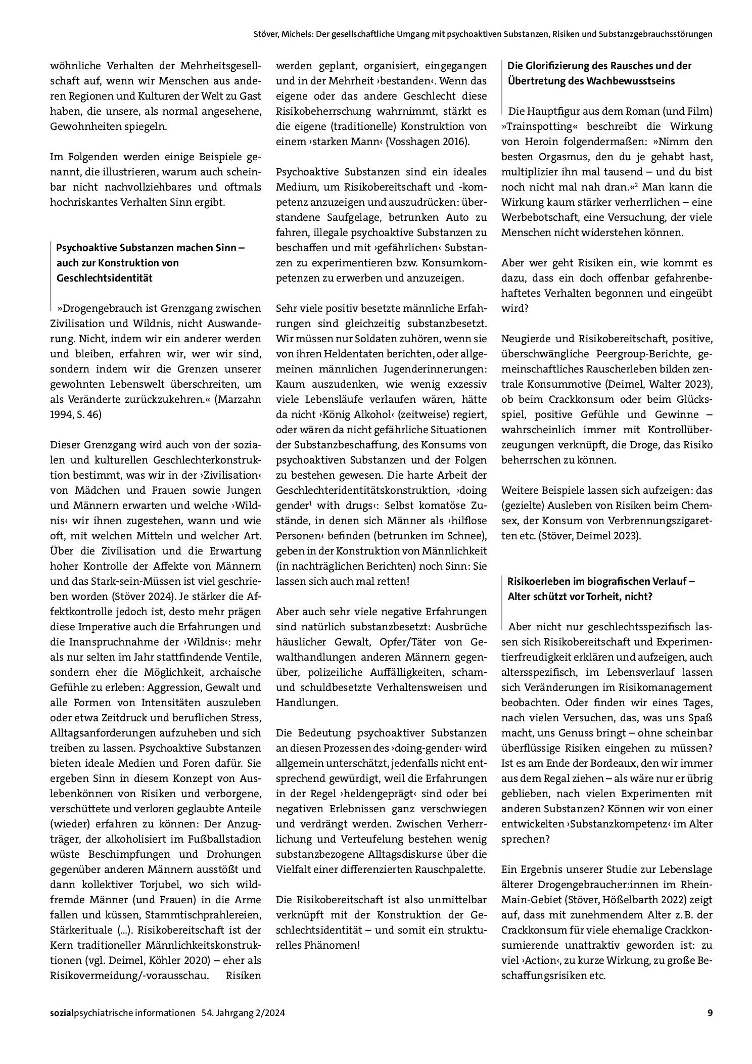 Vorschauseite 2: Der gesellschaftliche Umgang mit psychoaktiven Substanzen, Risiken und Substanzgebrauchsstörungen