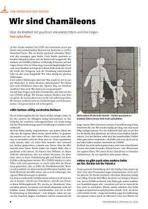 Vorschauseite 1: Wir sind Chamäleons