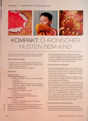 Vorschauseite 1: Kompakt: Cronischer Husten beim Kind