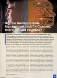 Vorschauseite 1: Digitale Transformation: Management und IT - Chancen, Interessen und Positionen