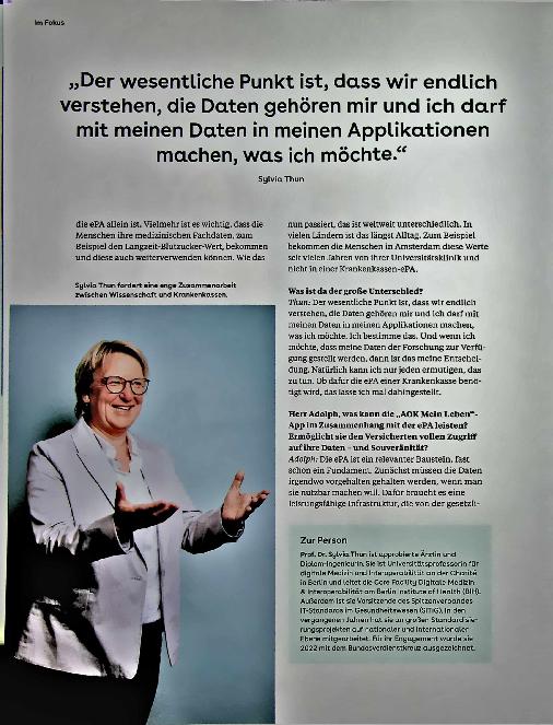Vorschauseite 3: Chaos oder Mehrwert - auf dem Weg zur ePA