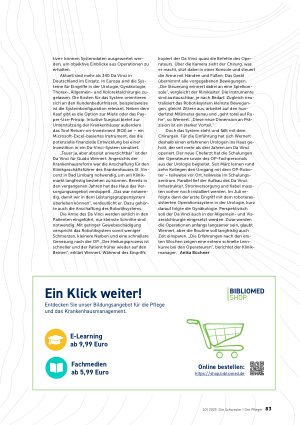 Vorschauseite 2: MarktblickInnovationen für die professionelle Pflege