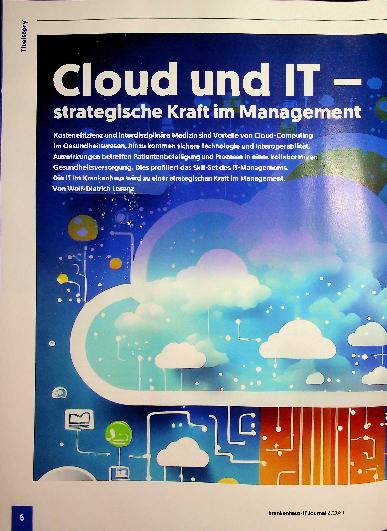 Vorschauseite 1: Cloud und IT strategische Kraft im Management