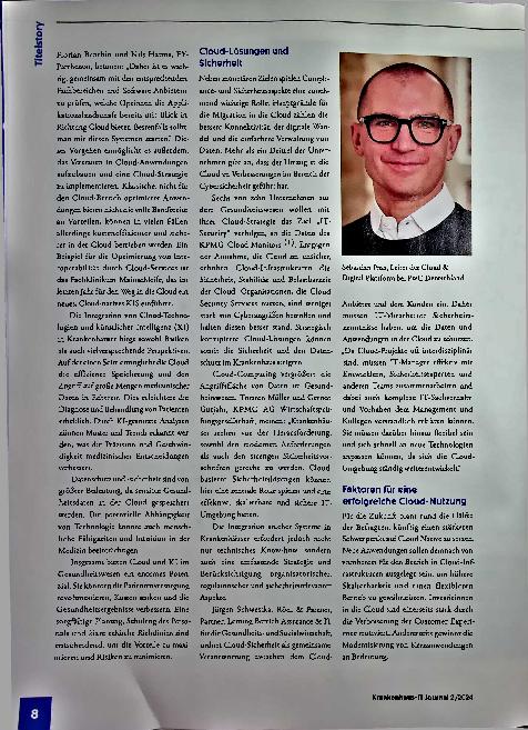 Vorschauseite 3: Cloud und IT strategische Kraft im Management