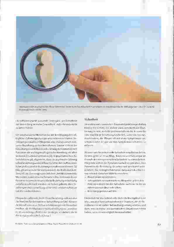 Vorschauseite 3: Traumasensible psychiatrische Pflege