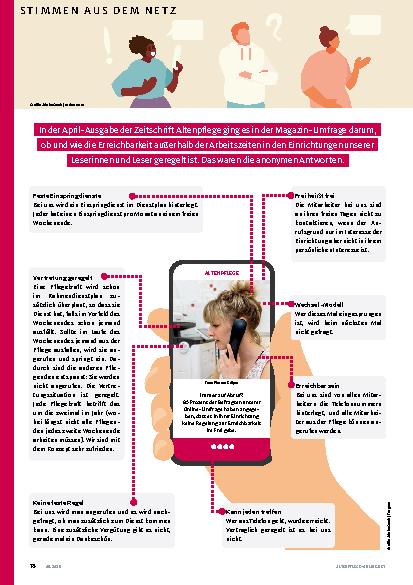 Vorschauseite 1: Stimmen aus dem Netz