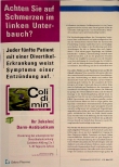 Vorschauseite 3: Evidenz statt Politdeals