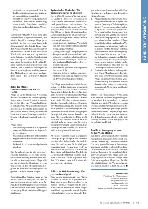 Vorschauseite 2: Ländliche Versorgung neu denken Warum Community Health Nursing zentrale Probleme löst