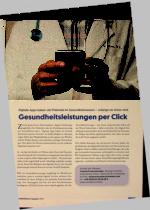 Vorschauseite 1: Gesundheitsleistungen per Klick