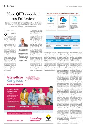 Vorschauseite 1: Neue QPR ambulant aus Prüfersicht