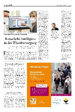 Vorschauseite 1: Künstliche Intelligenz in der Wundversorgung