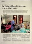 Vorschauseite 1: Die Weiterbildung lässt schwer zu wünschen übrig.