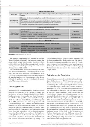 Vorschauseite 3: Entwicklung von Items zur Einschätzung der pädiatrischen Inkontinenz-assoziierten Dermatitis in deutscher Sprache