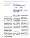 Vorschauseite 1: Der Einfluss der Arbeit auf das Wohlbefinden unter Berücksichtigung verschiedener Berufsprofile