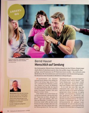Vorschauseite 1: Menschlich auf Sendung