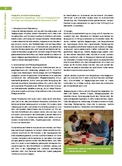 Vorschauseite 5: Die Gewinnerprojekte des bpa-Zukunftsawards 2025 in drei Kategorien