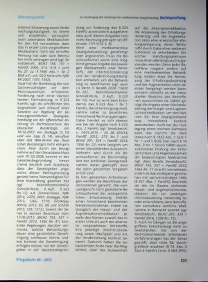 Vorschauseite 3: Zur Genehmigung oder Anordnung einer medikamentösen Zwangsbehandlung