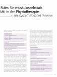 Vorschauseite 2: Evidenzbasierte Clinical Prediction Rules für muskuloskelettale Erkrankungen der oberen Extremität in der Physiotherapie