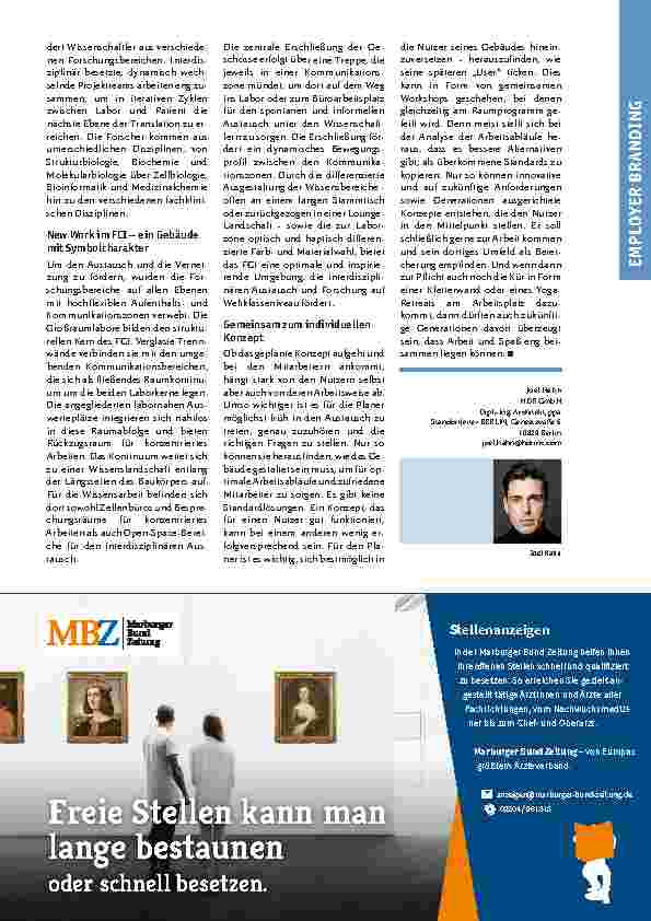 Vorschauseite 3: New Work – Arbeiten mit Blick auf die Kletterwand