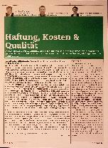 Vorschauseite 1: Haftung, Kosten & Qualität
