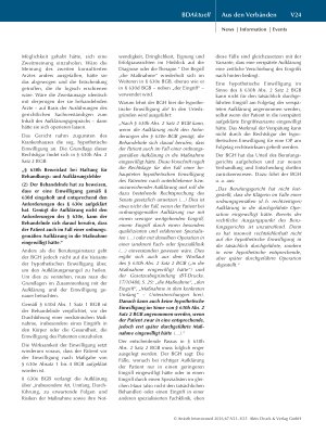 Vorschauseite 4: BDAktuell Kammergericht Berlin: Kooperation Gemeinschaftspraxis und Klinik – keine vorsorgliche Abführung von Sozialversicherungsbeiträgen und Lohnsteuer