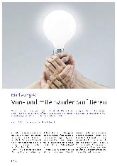 Vorschauseite 1: Voneinander und miteinander profitieren