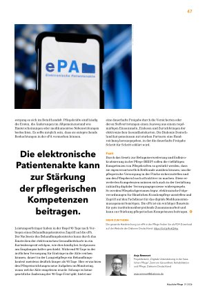Vorschauseite 2: Die ePA – Mehrwert oder Mehraufwand?