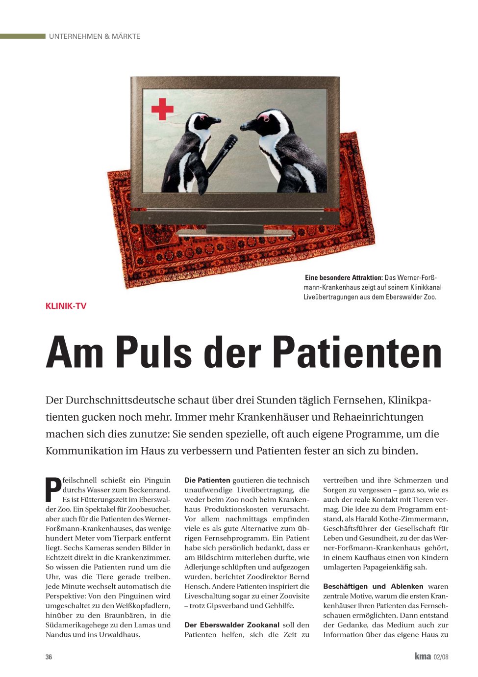 Vorschauseite 1: Am Puls der Patienten