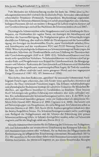Vorschauseite 5: Sehmerz® Erfassung bei extrem unreifen Frühgeborenen