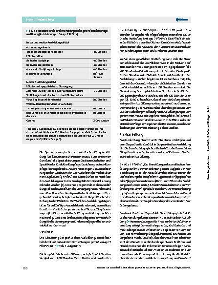 Vorschauseite 3: Mit Generalistik in die Pädiatrie