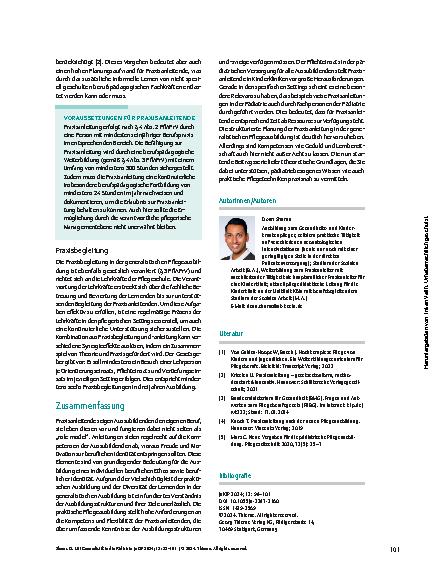 Vorschauseite 4: Mit Generalistik in die Pädiatrie