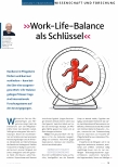 Vorschauseite 1: "Work-Life-Balance als Schlüssel"