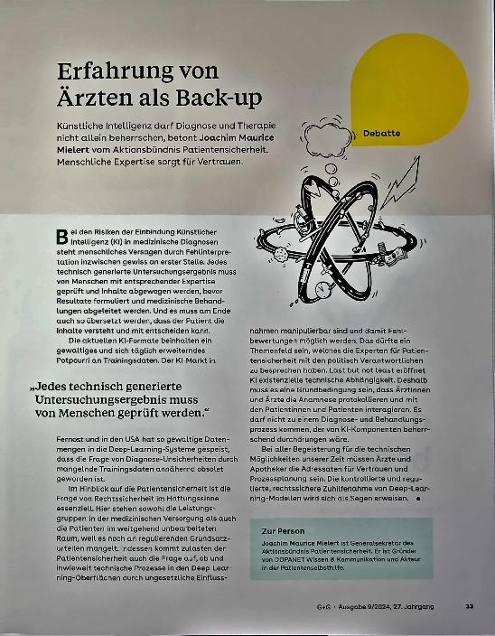Vorschauseite 1: Erfahrung von Ärzten als Backup
