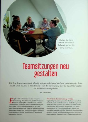 Vorschauseite 1: Teamsitzungen neu gestalten