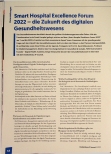 Vorschauseite 1: Smart Hospital Excellence Forum 2022 - die Zukunft des digitalen Gesundheitswesens