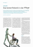 Vorschauseite 1: eHealth: Das leistet Robotik in der Pflege