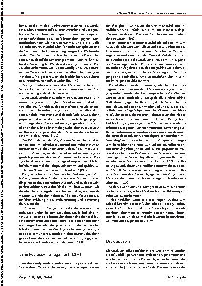 Vorschauseite 6: Geräusche auf Intensivstationen: Perspektiven von Patient_innen und Eltern