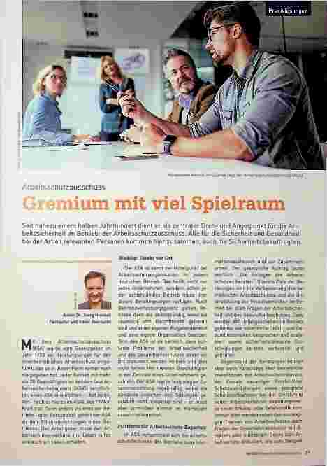 Vorschauseite 1: Gremium mit viel Spielraum
