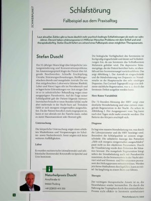 Vorschauseite 1: Schlafstörung Fallbeispiel aus dem Praxisalltag