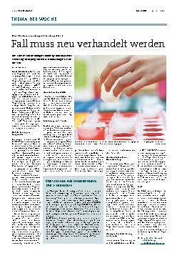 Vorschauseite 1: Falls muss neu verhandelt werden.