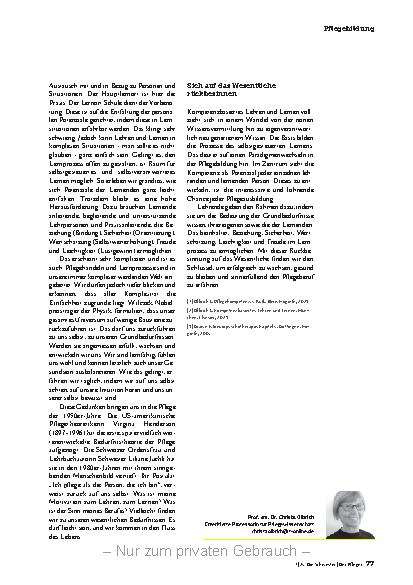 Vorschauseite 4: Wissen eigenverantwortlich generieren