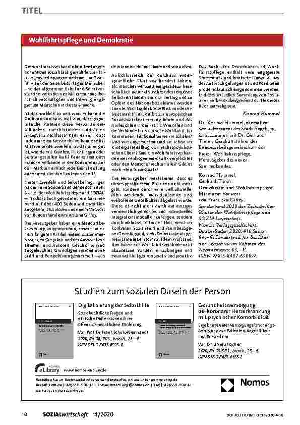 Vorschauseite 4: Vom Raumklima der Demokratie