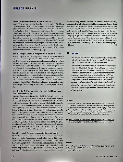 Vorschauseite 3: Unit Dose: Mehr Sicherheit in der Arzneimitteltherapie