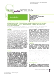 Vorschauseite 1: Titelübersetzung: Implementierung einer pflegegeleiteten Intervention zur Unterstützung des Managements krebsbedingter Schmerzen: eine Cluster-randomisierte Phase-IV-Studie mit St…