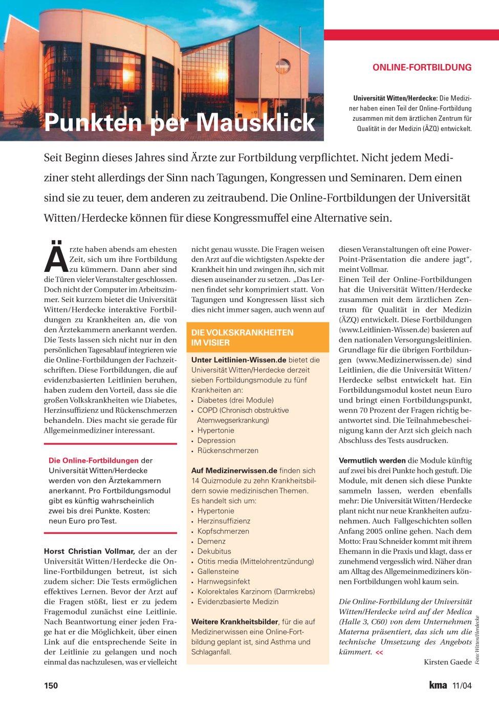 Vorschauseite 1: Punkten per Mausklick