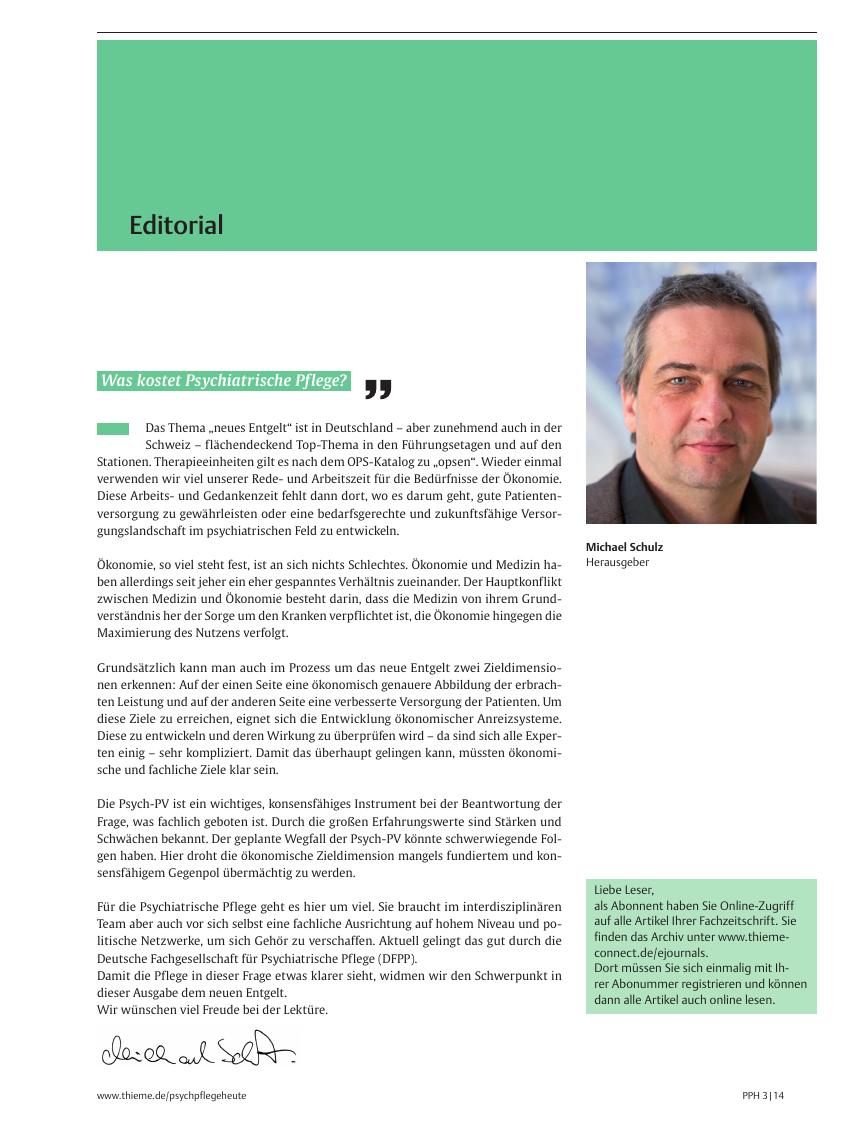 Vorschauseite 1: Editorial