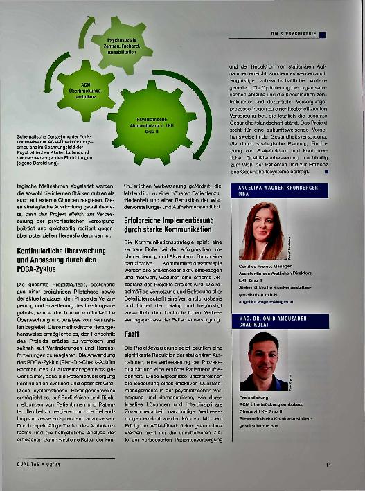 Vorschauseite 2: QM & Psychiatrie: Casemanagement im Fokus