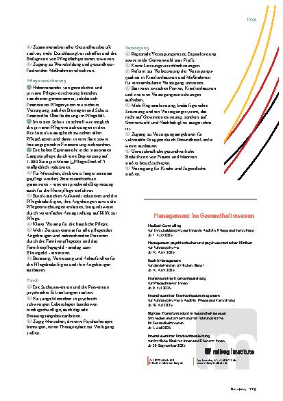 Vorschauseite 4: Wahlprogramme: Wenig Überlappung