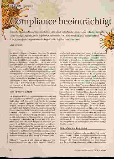 Vorschauseite 1: Compliance beeinträchtigt